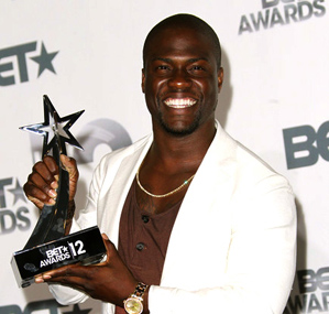 Kevin Hart at the BET Awards 2012 [Von Jackson]